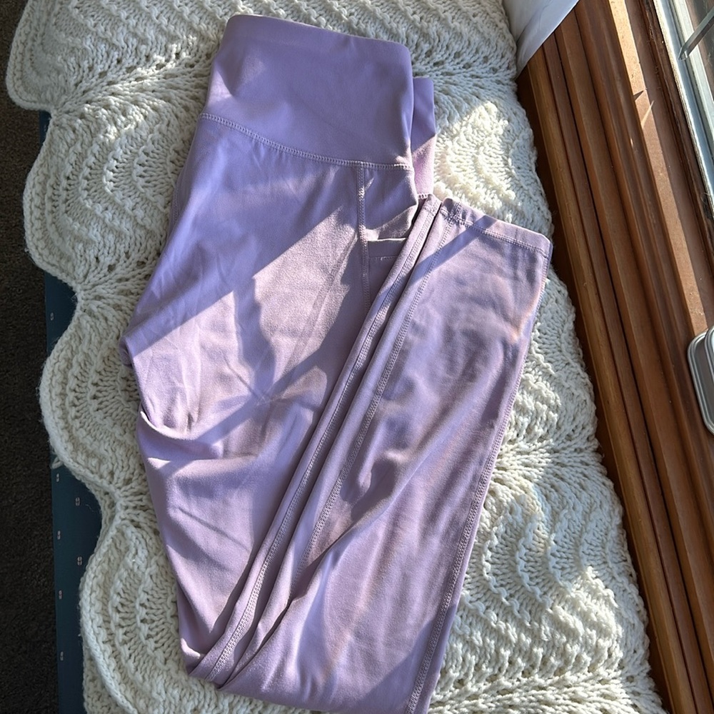 Apana Light Purple Leggings Medium